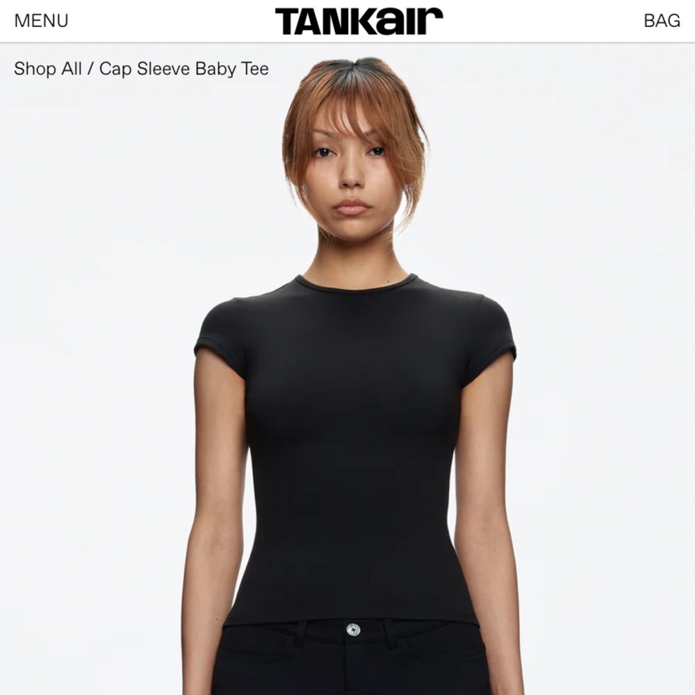 Tankair Cap Sleeve Baby Tee